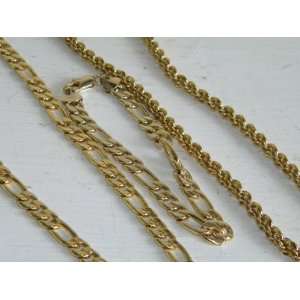    Goldtone BMNY 14 KT GP Necklace Bracelet Lot 4396 