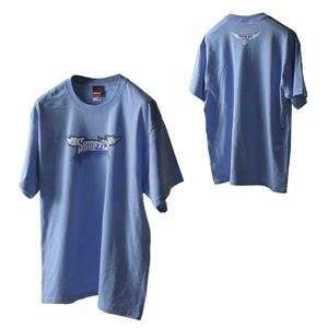  Fly Racing Andrew Shorts T Shirt   Large/Blue Automotive