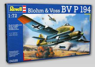 BLOHM & VOSS BV P 194 Fighter 1/72 Revell Kit #4335 NEW  