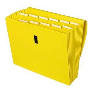   13 Pocket File, Letter Size, 12 Tab, Yellow, (38303)