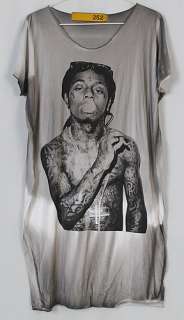 Lil Wayne American Rapper Hip Hop Dress Tee T Shirt L NEW  