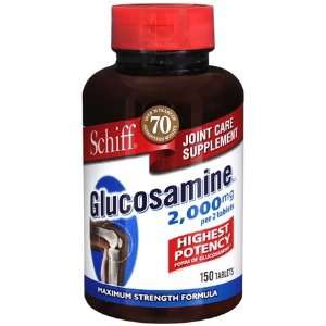  Schiff Joint Care Formulas Glucosamine Complex 2,000 mg 