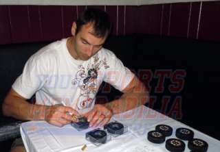 Zdeno Chara Boston Bruins signed autographed official Stanley Cup game 