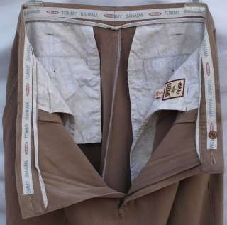 Tommy Bahama Mens Silk Pleated Slacks size 38 x 29.5  