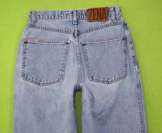 Zena sz 9 x 32 Womens Juniors Blue Jeans Denim Pants GH36  