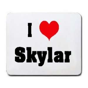  I Love/Heart Skylar Mousepad