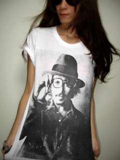 Johnny Depp Movie Star Icon T Shirt M  
