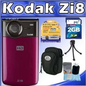  Kodak Zi8 HD Quality 1080p Pocket Video Camera w/ HDMI 