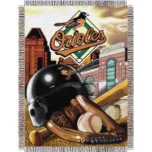  Baltimore Orioles Major League Baseball Woven Tapestry 