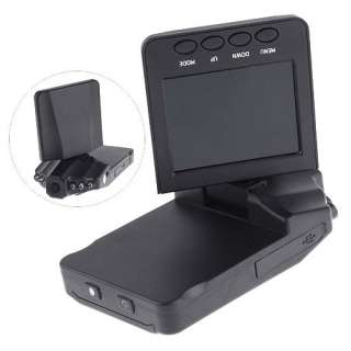 IR Car Camera DVR Recorder Cam Rotatable 270 2.4 Lcd Audio Video 