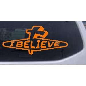  I Believe Christian Car Window Wall Laptop Decal Sticker 