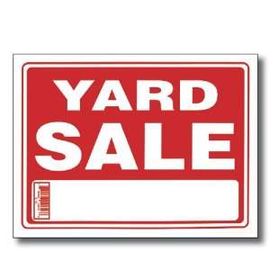  9 X 12 Yard Sale Sign, Case Pack 24