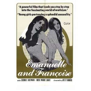  Emmanuelle and Francois (1978) 27 x 40 Movie Poster Style 