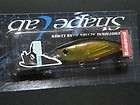 10128) Anglers Republic. ANRES Shape Lab T.T.M SHAD 60SP, TR Black 