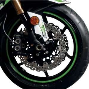  FLU Design F 60605 Green Sport Bike Wheel Trim Decal 