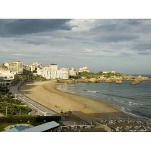  Beach with Congress Center in Background, Basque Country, Aquitaine 