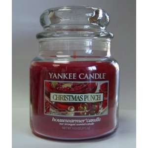    Christmas Punch   14.5 Oz Medium Yankee Candle Jar