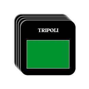  Libya   TRIPOLI Set of 4 Mini Mousepad Coasters 