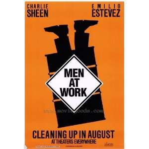  Men At Work Movie Poster (11 x 17 Inches   28cm x 44cm 