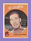 1959 Topps Al Cicotte #57 Indians VGEX *1057*