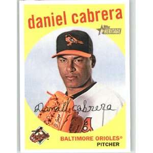  2008 Topps Heritage #439 Daniel Cabrera   Baltimore 