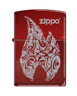 Zippo Flame Candy Apple Red Lighter, Low Ship, 1071  