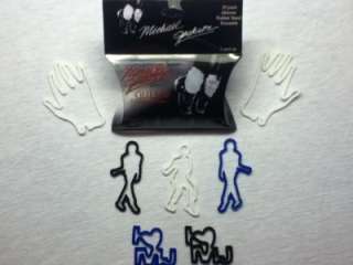 Michael Jackson Rubber Silly Bandz Collector Pack 1  