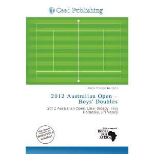  2012 Australian Open   Boys Doubles (9786200754769 