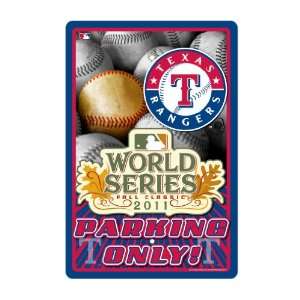  MLB Texas Rangers 2011 American League Champions Parking 