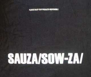 Sauza Tequila Sauza/Sow ZA/ T Shirt ~Black SS ~ M  