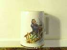 Norman Rockwell Collector Mug Stein   Braving the Storm 1985 Used Good 