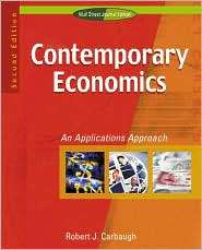 Contemporary Economics An Applications Approach, (032412080X), Robert 