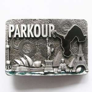  Le Parkour To Worldwide Belt Buckle (Brand New 