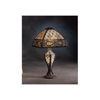  Kichler 60185 Avalon Tiffany Lamp Bronze Height 24