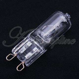 10pcs G9 bi pin JCD Type Halogen Light Bulb 120V 50W  