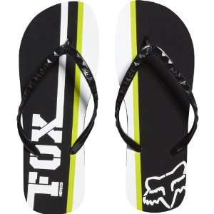 Fox Racing Prime Lap Flip Flop Girls Sandal Casual Footwear   Black 