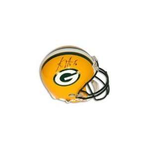  AARON RODGERS GREEN BAY PACKERS SIGNED AUTOGRAPHED MINI 