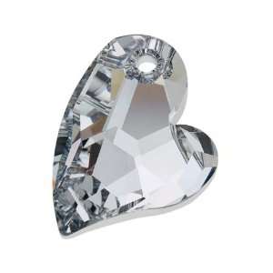 Swarovski Crystal #6261 Devoted 2 U Heart Pendant 36mm Crystal CAL P 