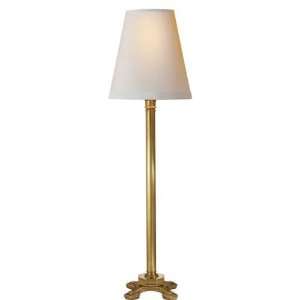 Visual Comfort TOB3157BZ SP Bronze with Wax and Silk Pleated Shade Tho
