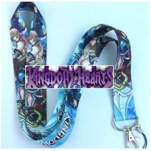  Kingdom Hearts Lanyard Cell Phone Charm, ID Badge Holder 