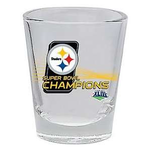   Steelers Super Bowl XLIII Champs Shot Glass