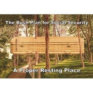  Exclusive By Buyenlarge Bush Plan for Socila Security 