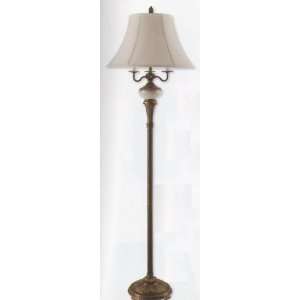  65 inch Antique Traditional Floor Lamp with Bronze Finish 