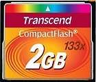 Transcend Compact Flash CF Memory Card 133x 2GB original