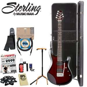  Sterling by Music Man JP60 PRB Electric Guitar with Pearl 