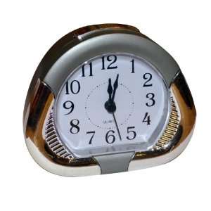 Silver Triangular Alarm Clock 6912 