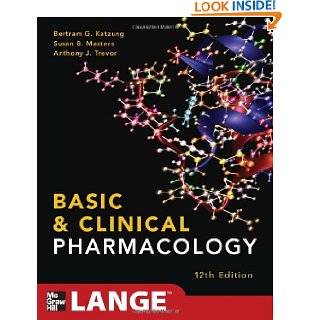Basic and Clinical Pharmacology 12/E (LANGE Basic Science) by Bertram 