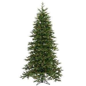  Balsam Fir 90 Artificial Christmas Tree with Multicolored 
