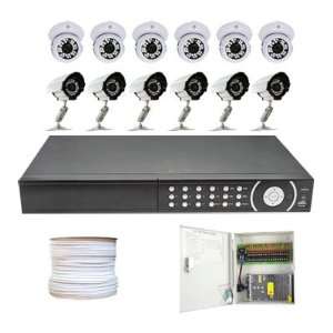 Complete 16 Channel CCTV Real Time DVR (1T HD) Surveillance Video 