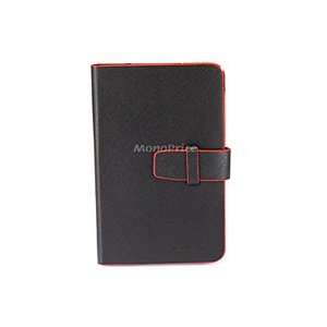   Polyurethane) Case with Closing Tab for 7 inch Galaxy Tab   Black/Red
